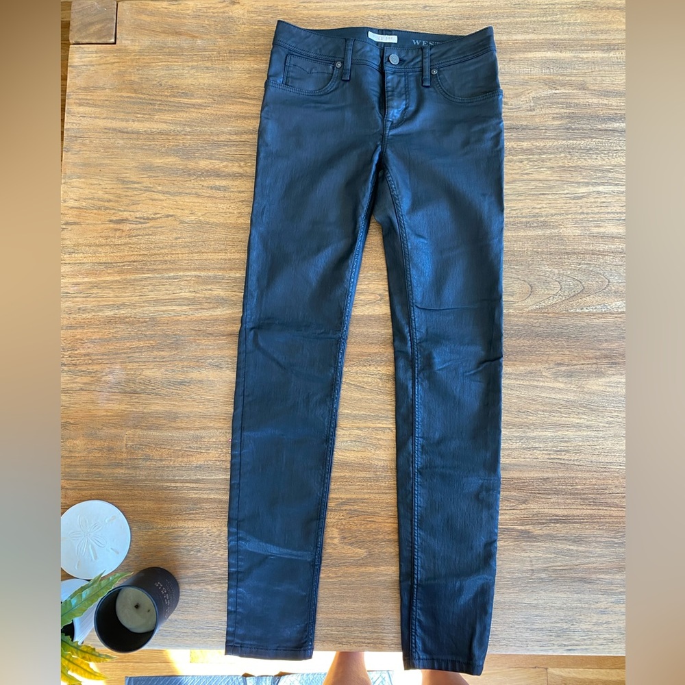 Burberry Brit Wax Skinny Jeans